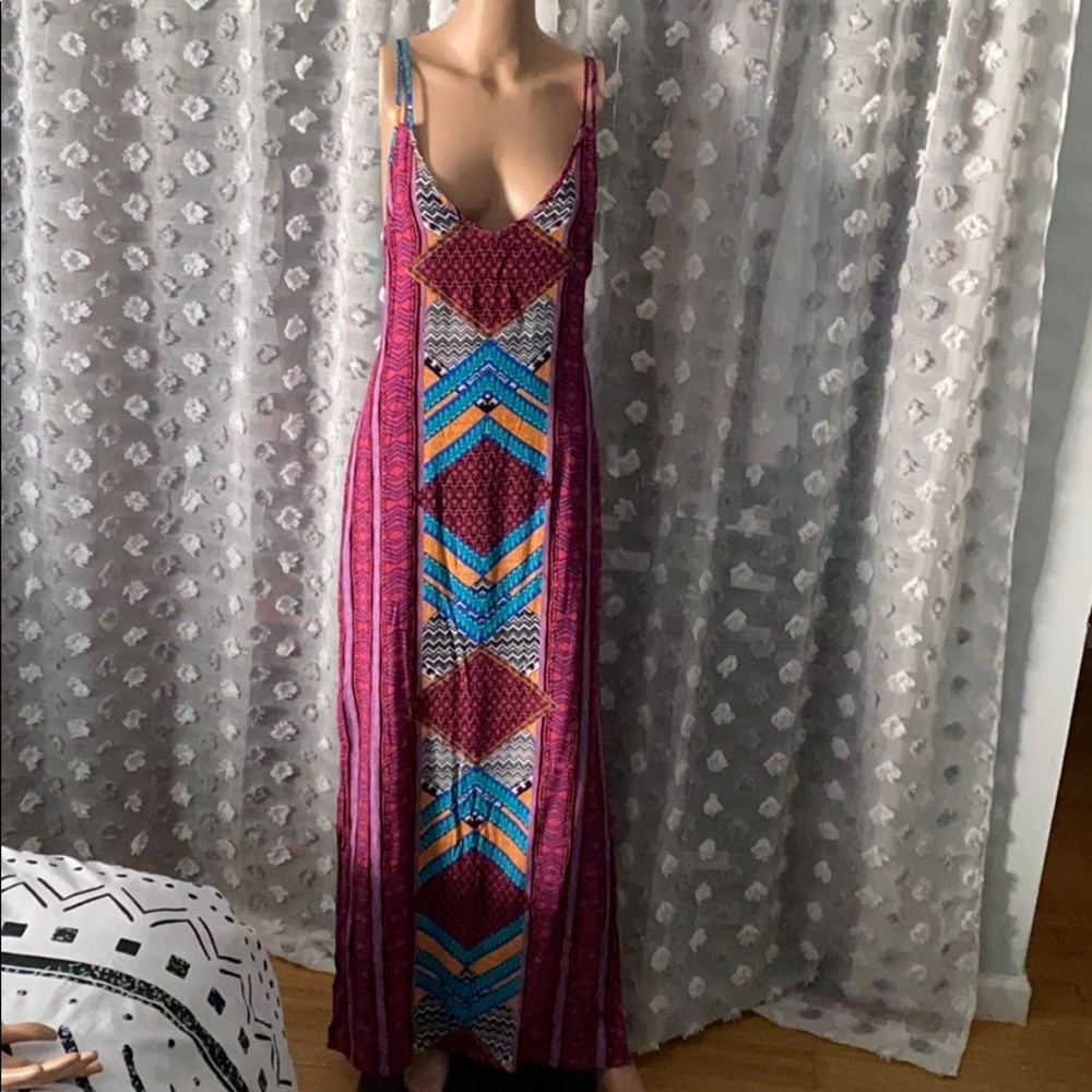 Tribal Strappy Dress